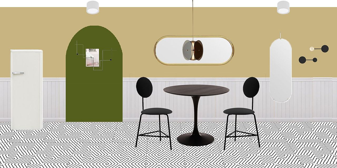 大地色+牛油果色，高级色拯救老破小（图ZMTYzMjg0MTMy） - 家装设计 - 站酷设计师Bocean波形设计原创素材 - 站酷ZCOOL