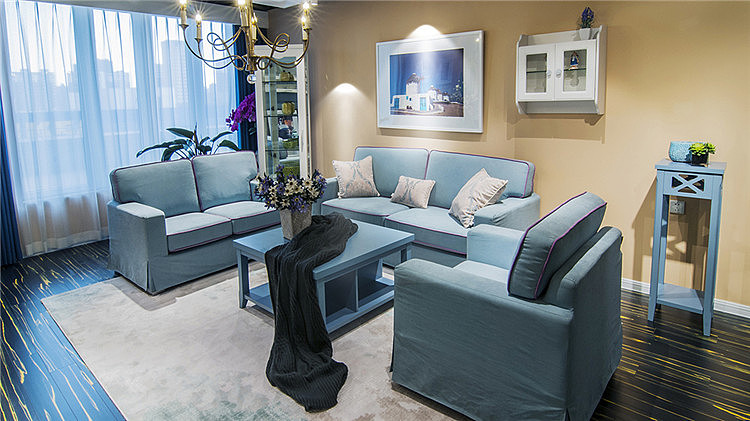 金手指装饰|中铁逸都国际混搭出来的金典舒适家居!