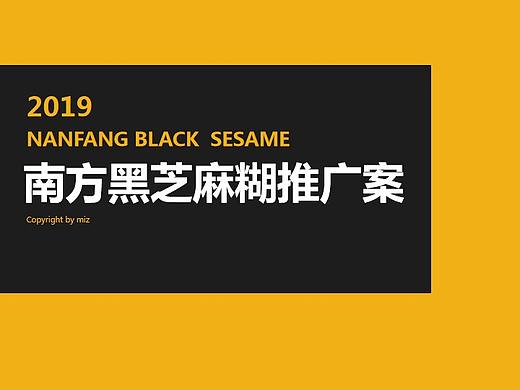 2019黑芝麻糊品牌推广方案