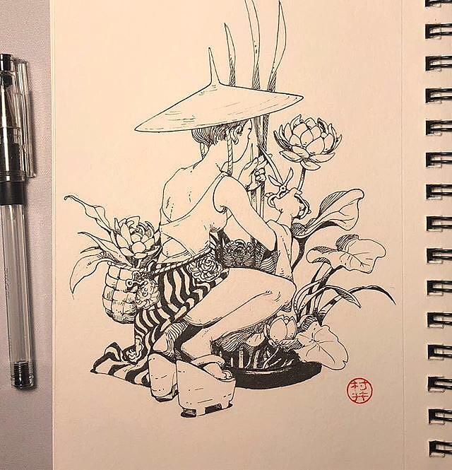 村井人物线稿（图ZMTg0OTc4MzI0） - 概念设定 - 站酷设计师孙艳军原创素材 - 站酷ZCOOL