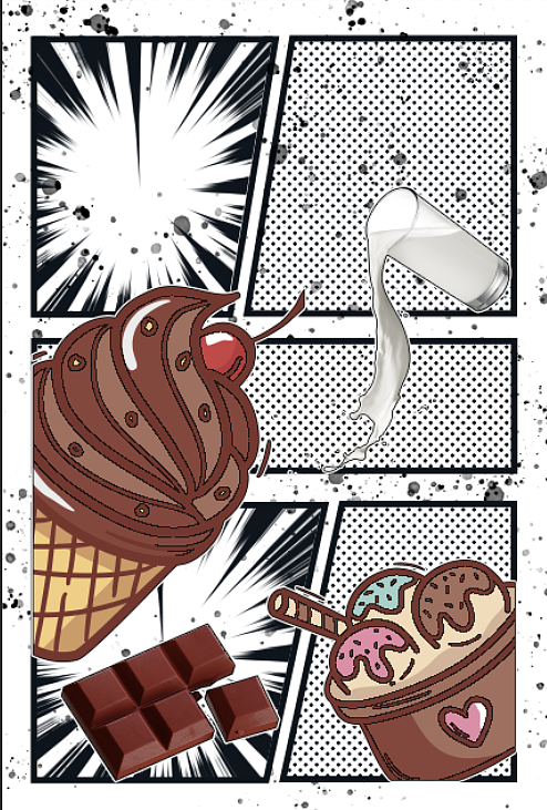 画风清新！这些漫画海报让你感受到青春的力量！（图ZMzYyNzQ1OTQ4） - 海报 - 站酷设计师平面设计小星喵原创素材 - 站酷ZCOOL