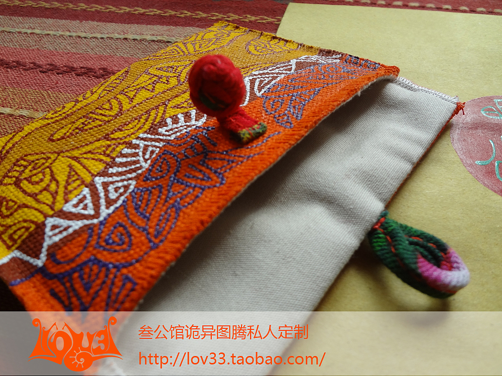 叁公馆2012·三月彩绘定制合辑の盘扣名片夹