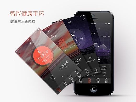 智能手环app界面