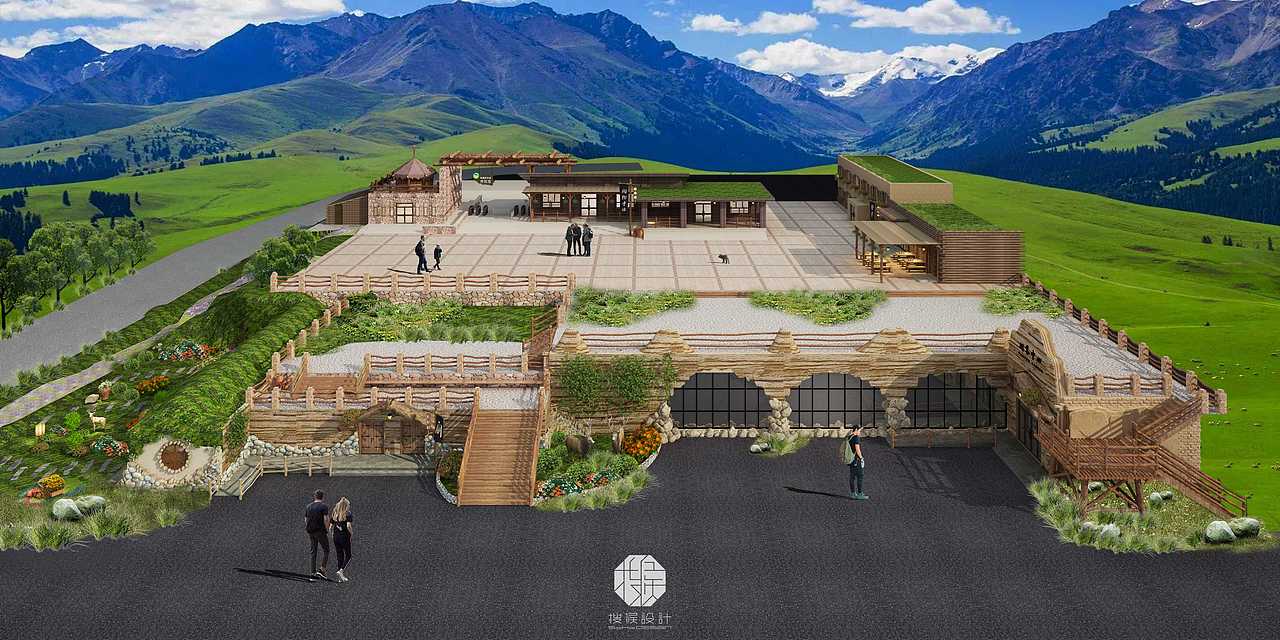 新疆喀拉峻布拉克游客中心