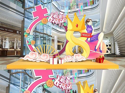 女神节美陈