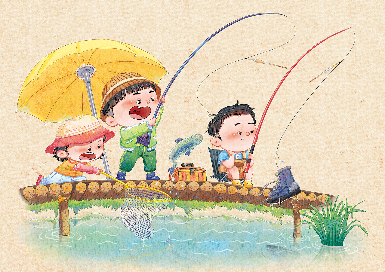 小乐趣（上）（图ZMTgyNTA4OTE2） - 儿童插画 - 站酷设计师陈楠MUtouNAN原创素材 - 站酷ZCOOL