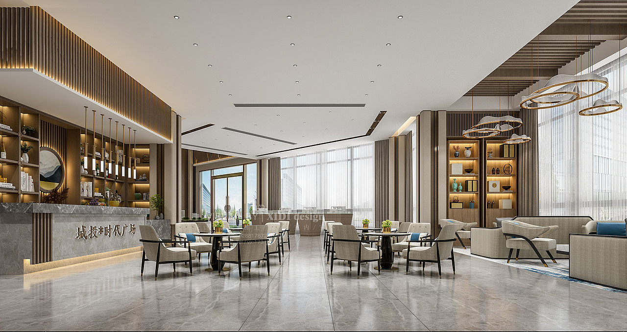 售楼部效果图表示设计