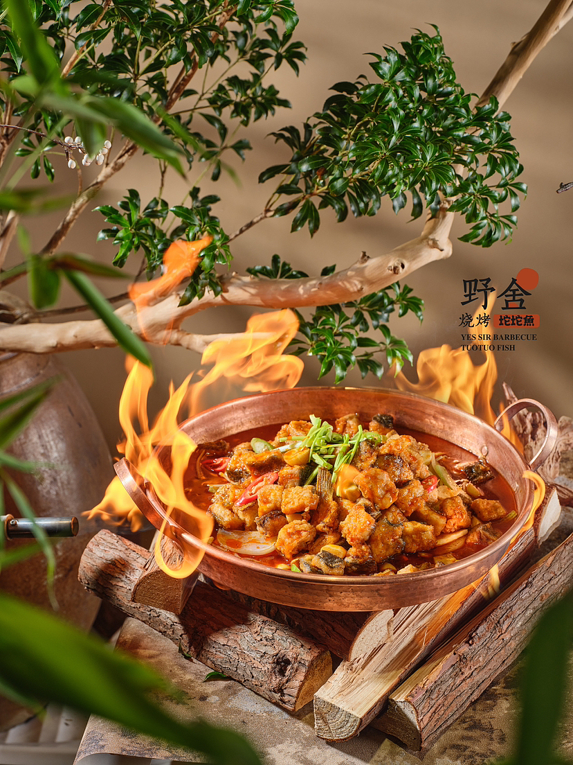 诧寂风的烧烤店我也是第一次拍（图ZMzU1NjYyMzI0） - 美食摄影 - 站酷设计师速久轩禾原创素材 - 站酷ZCOOL