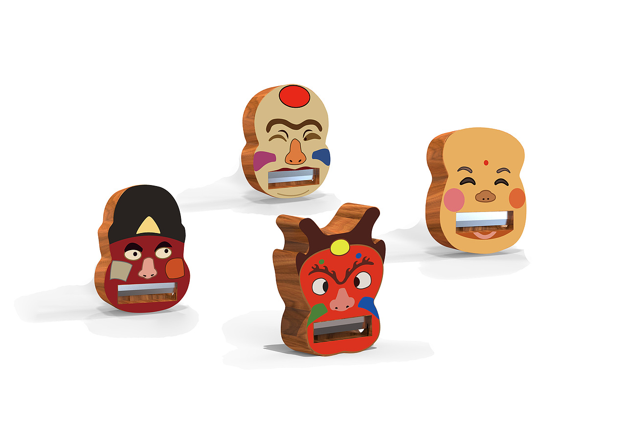 梅山傩戏文创-“梅山萌主”