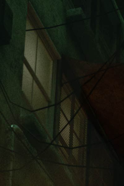 魔幻风格的小巷子