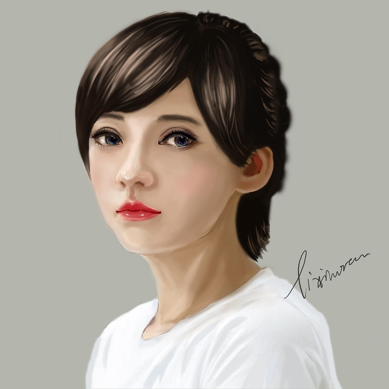 手绘陈意涵（图ZOTczNjU2MjQ=） - 商业插画 - 站酷设计师itsJOY原创素材 - 站酷ZCOOL