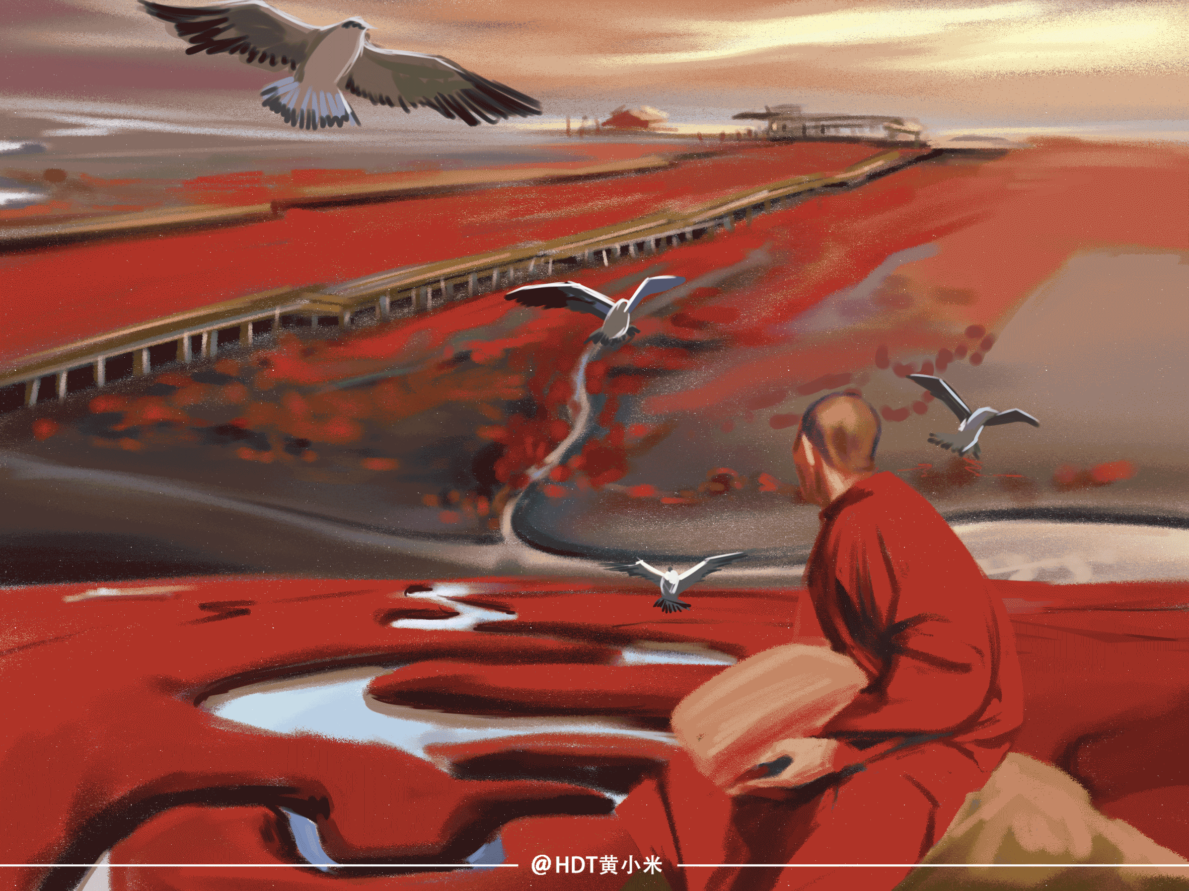 自学《风景插画》合集
