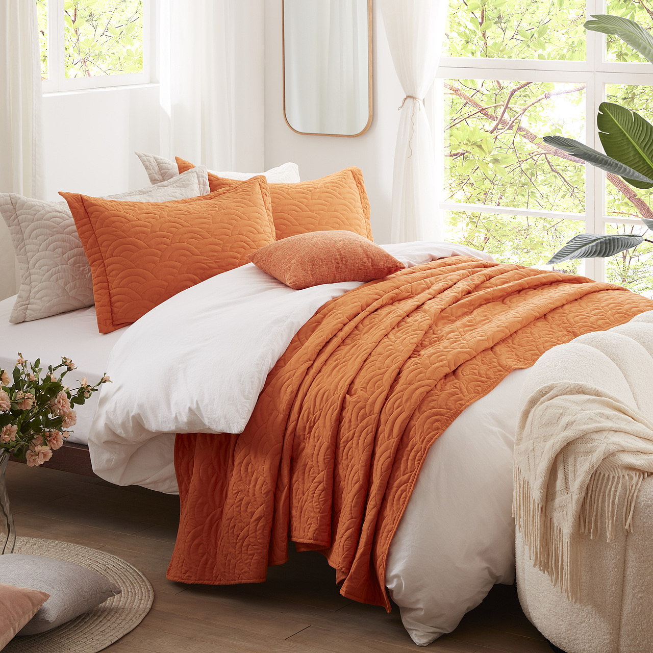 绗缝被子/床品/家纺摄影/天猫/亚马逊美国站/境外电商（图ZMjY2OTE3Njg4） - 产品摄影 - 站酷设计师本森摄影原创素材 - 站酷ZCOOL