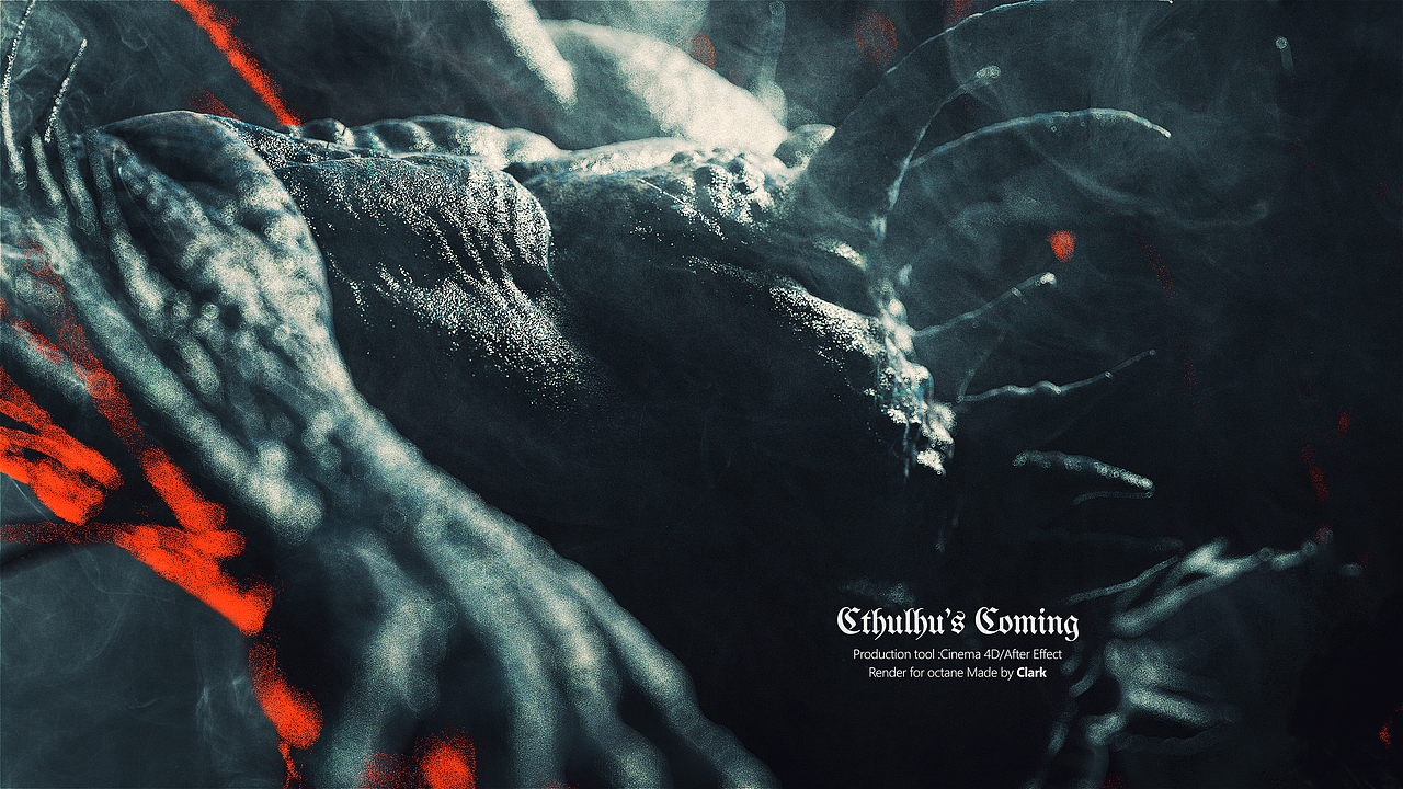 克苏鲁光影（图ZMjc2NjY2NjA4） - 人物/生物 - 站酷设计师Clark居然被用了原创素材 - 站酷ZCOOL