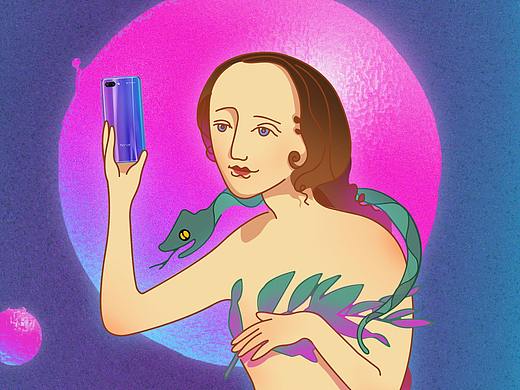 亞當(dāng)與夏娃（個(gè)人主頁(yè)-ZNDc0OTA1OTY=） - 海報(bào) - 站酷設(shè)計(jì)師吳潮生原創(chuàng)素材 - 站酷ZCOOL