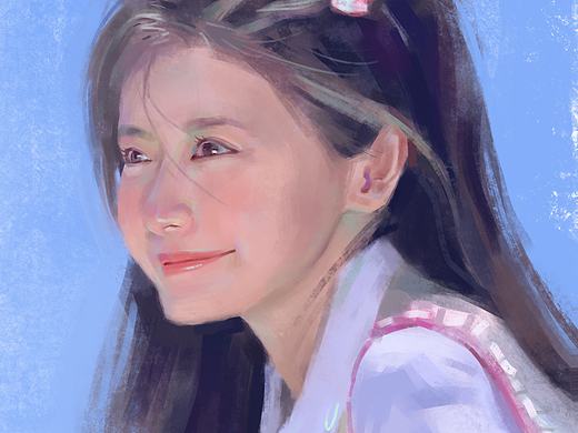 Procreate厚涂头像