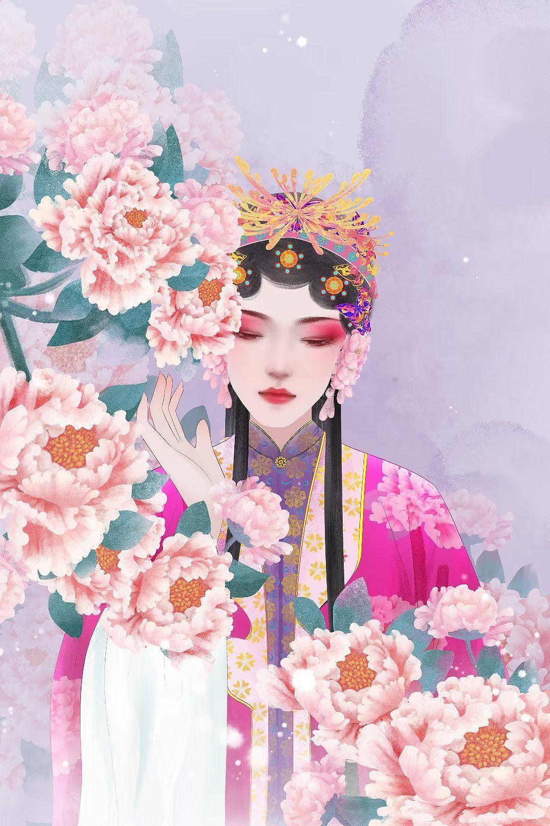 古风人物水彩（图ZMzQwODIyNzU2） - 商业插画 - 站酷设计师Z24197610原创素材 - 站酷ZCOOL