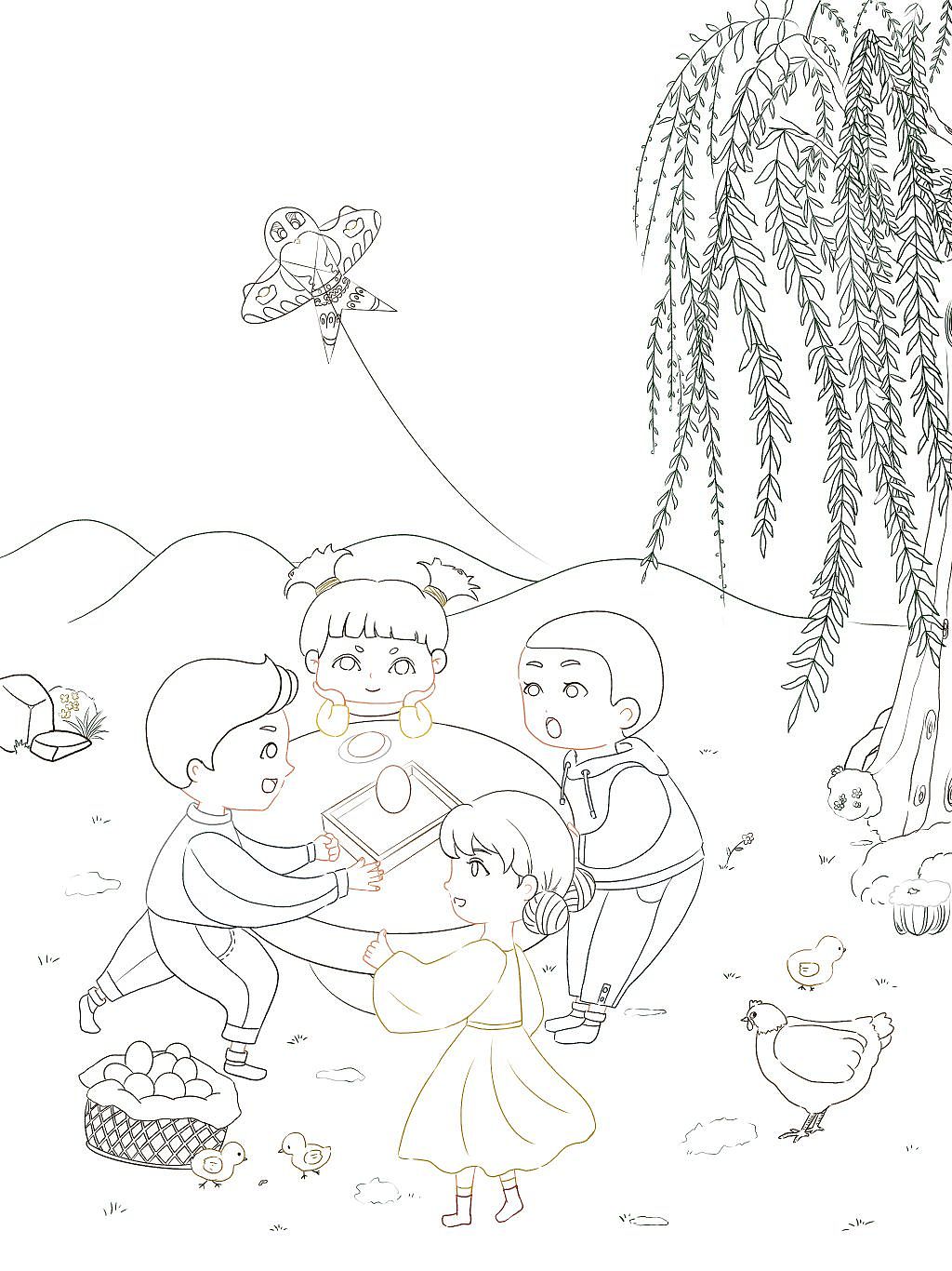 你会立蛋吗？（图ZMzM1MDI3MDMy） - 商业插画 - 站酷设计师微秒i原创素材 - 站酷ZCOOL