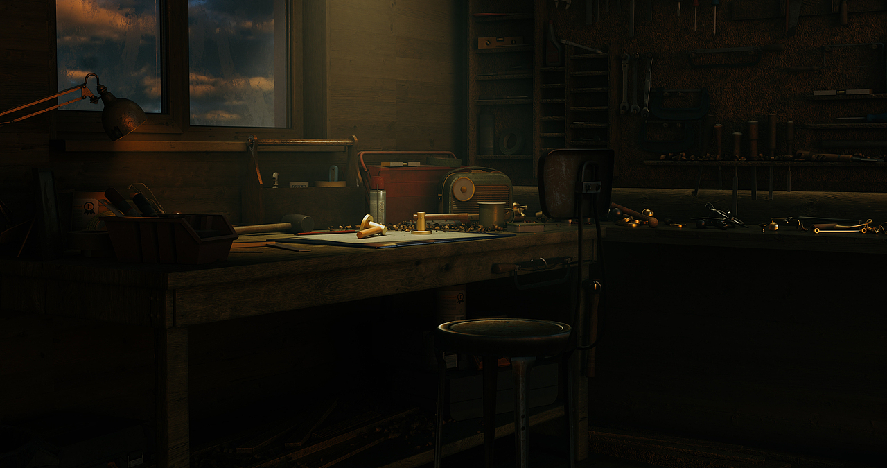 一个门锁的视频动画