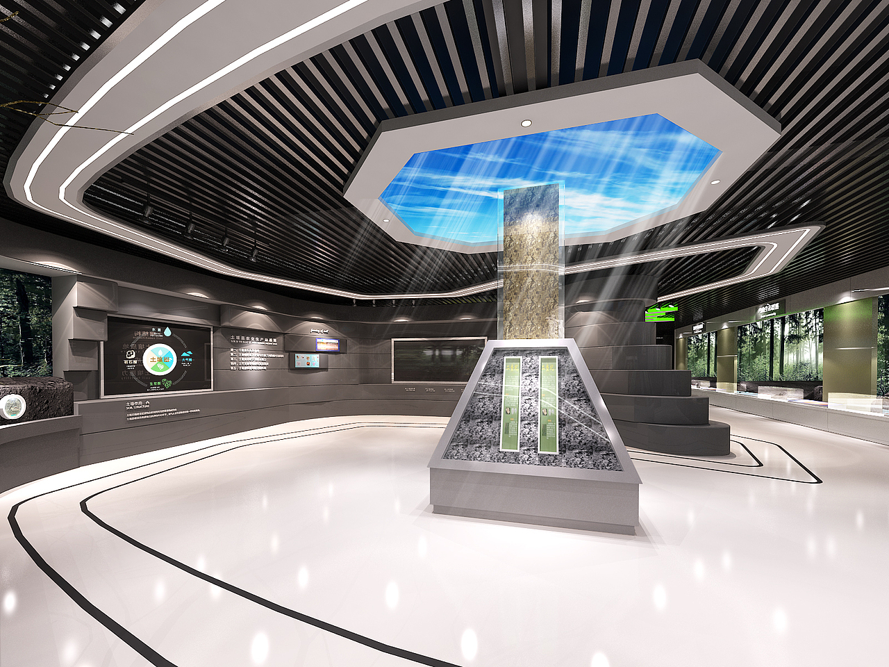 某某某农业大学展览馆（图ZODExOTU3NDQ=） - 展陈设计 - 站酷设计师骚首弄姿_皆艺术原创素材 - 站酷ZCOOL