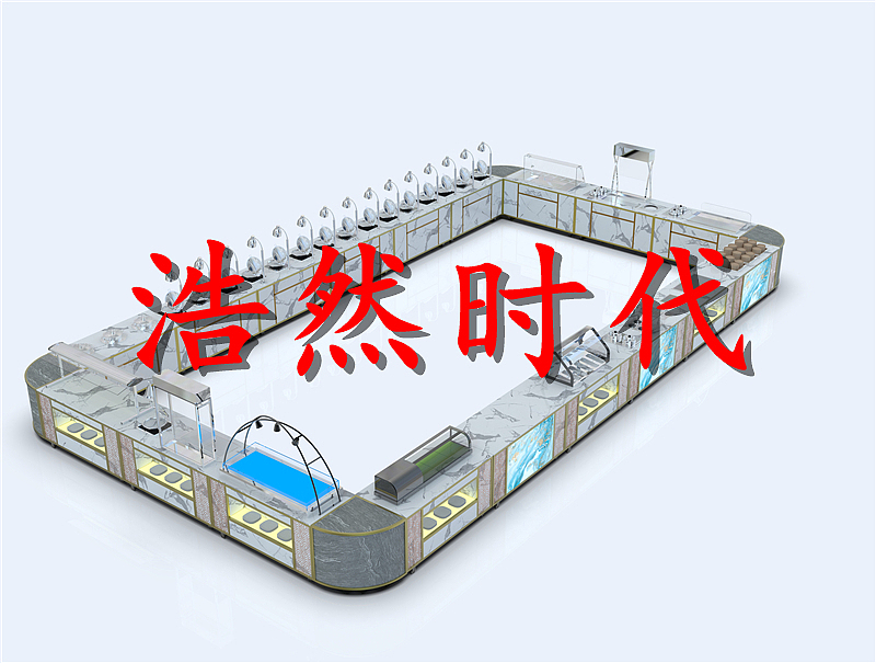 餐台移动大理石取餐台 设备