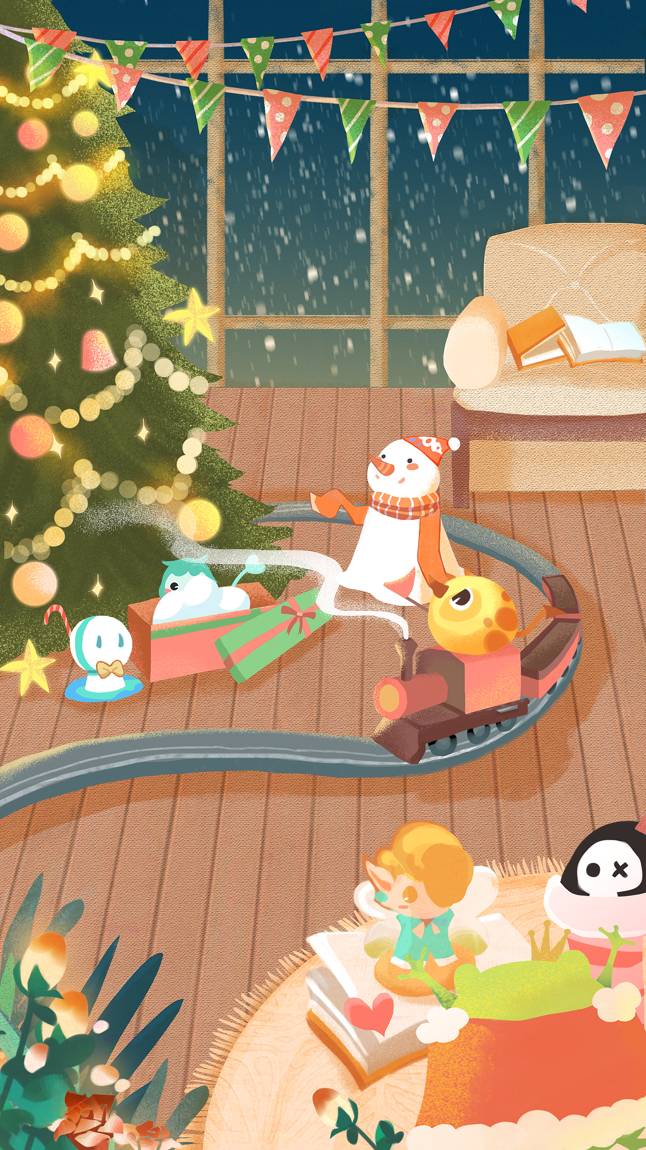 花与小精灵系列