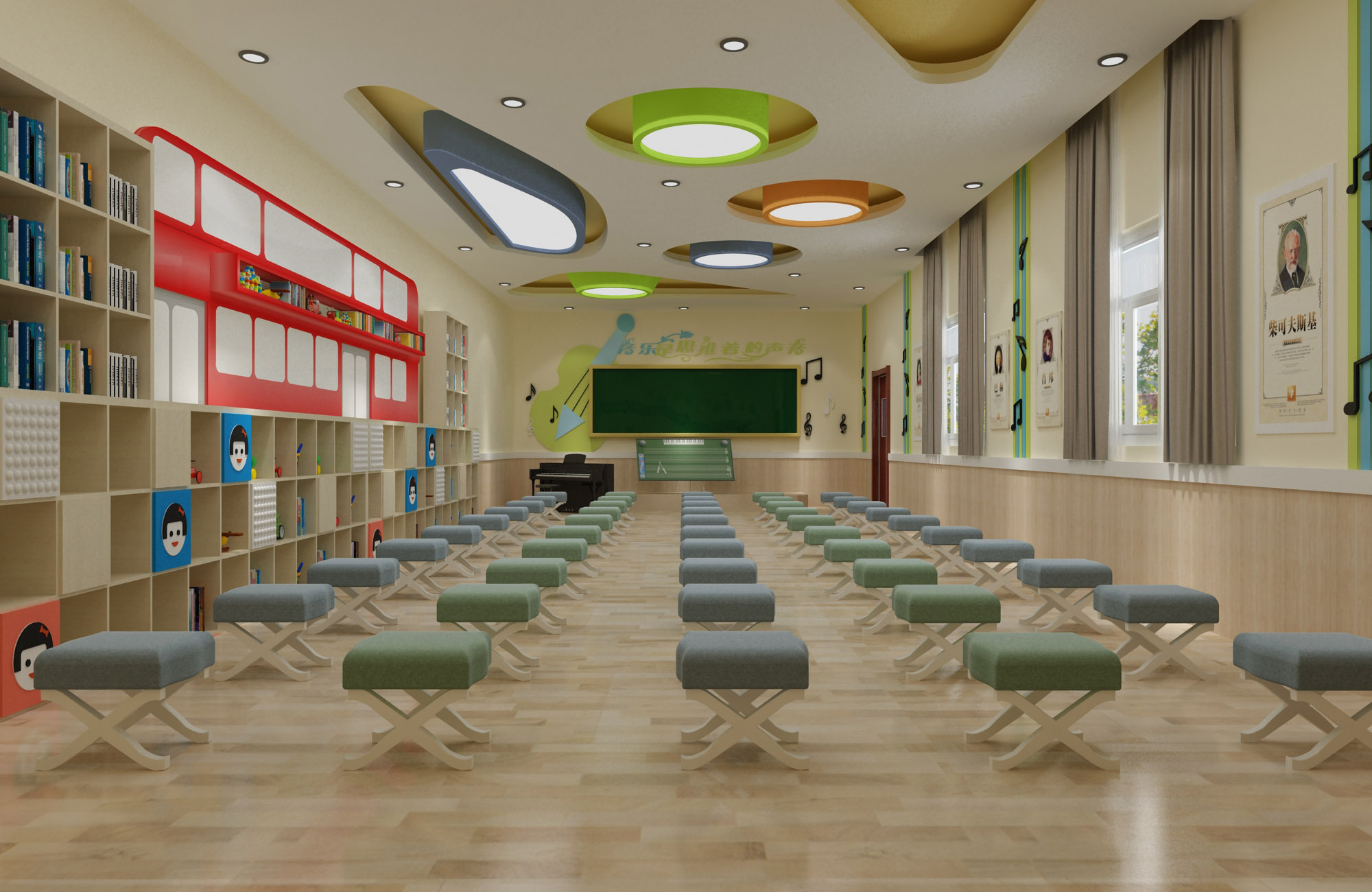 深圳南山创新实验学校 室内设计 / 九度设计 | 特来设计