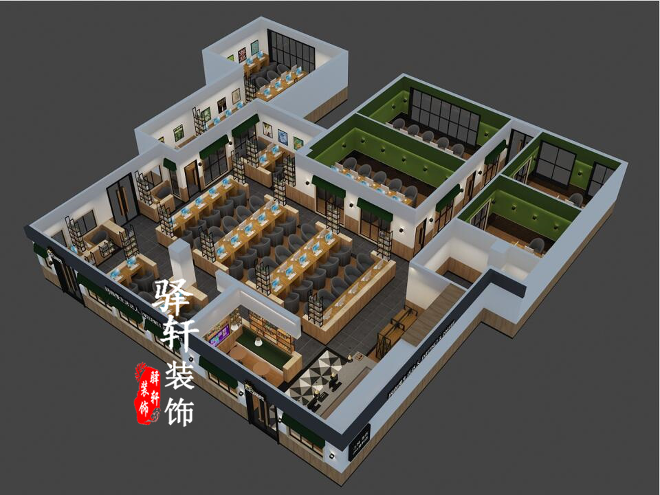 网咖装修设计合肥网吧装修最新预算清单,你真