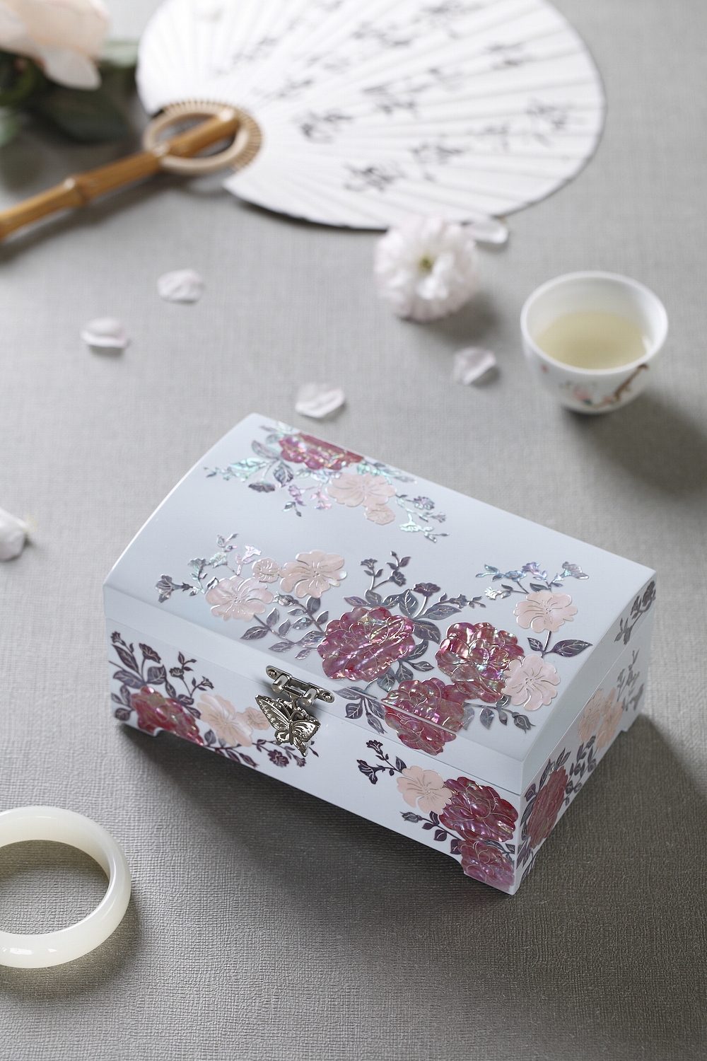 蓝底碎花螺钿小盒子（图ZMjUxMzg2MTg4） - 产品摄影 - 站酷设计师奕品风格原创素材 - 站酷ZCOOL