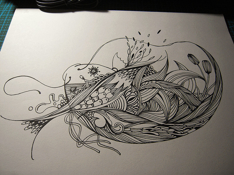 小满
日浴青湖辉染绿 霞扬远棹碧浮舟