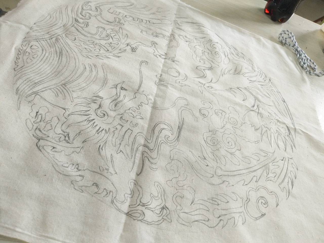 蜡染跟扎染手工作业!