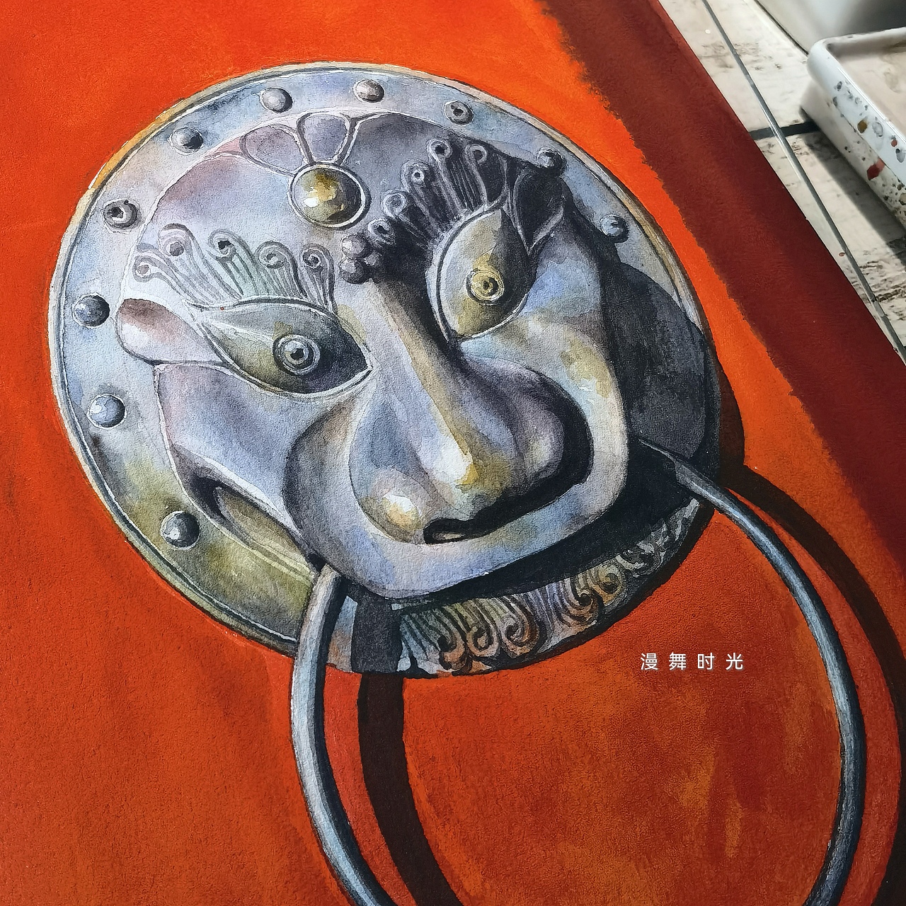 故宫红墙系列（图ZMjgwOTExNzUy） - 绘画 - 站酷设计师漫舞时光原创素材 - 站酷ZCOOL