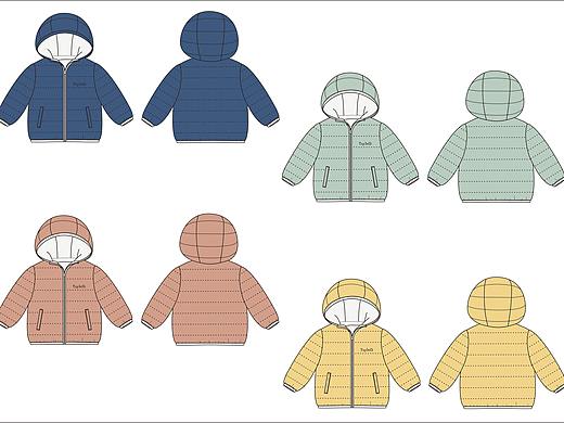 韓版秋羽絨（個(gè)人主頁(yè)-ZMzkyNDAwNTY=） - 兒童服飾 - 站酷設(shè)計(jì)師二琳l(shuí)c原創(chuàng)素材 - 站酷ZCOOL