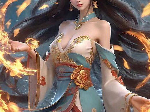 魅影｜游戏人物角色设计｜看一眼便爱上了