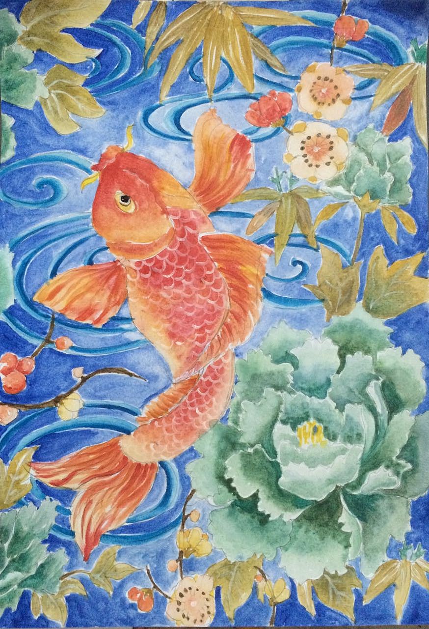 水粉和水彩之插画练习