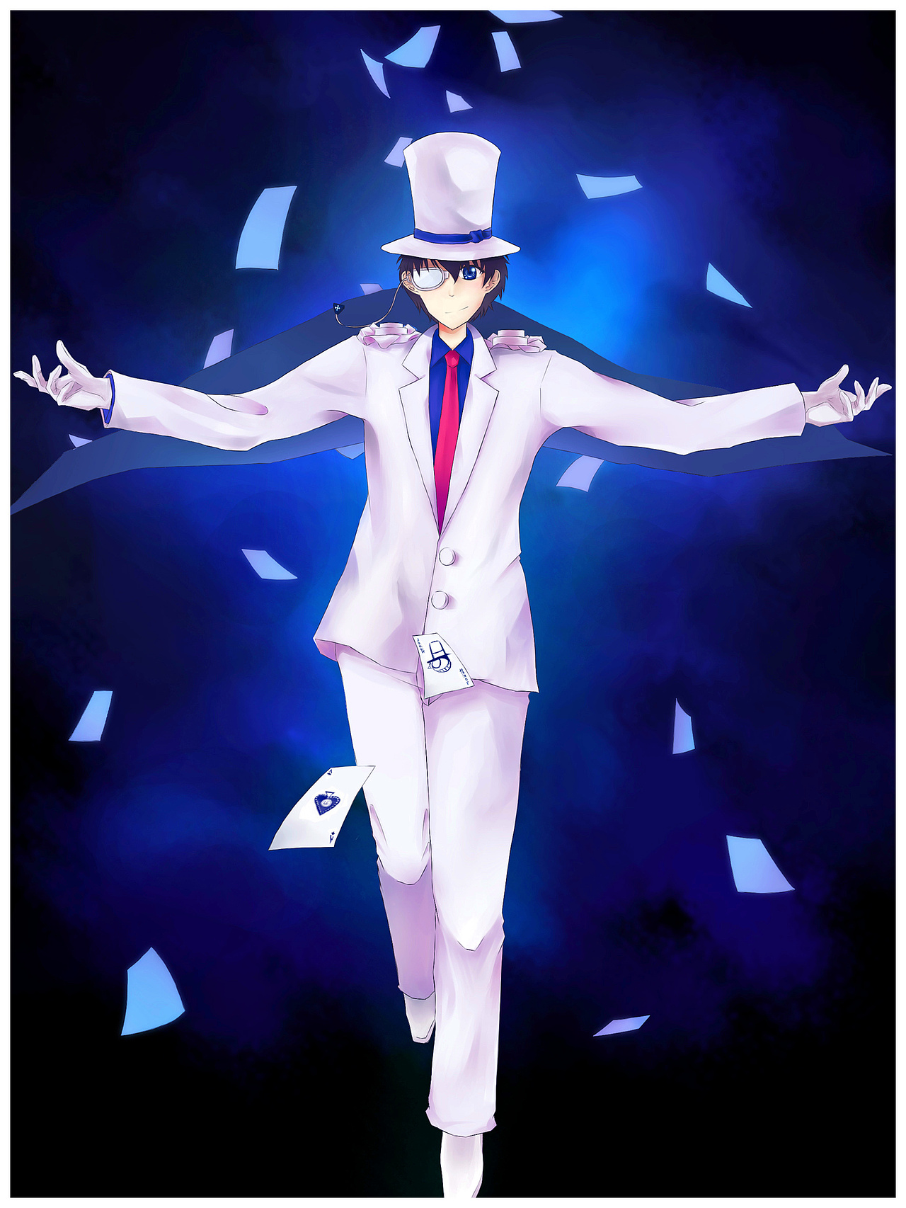 怪盗基德|插画|艺术插画|killua文 - 原创作品 - 站酷 (zcool)