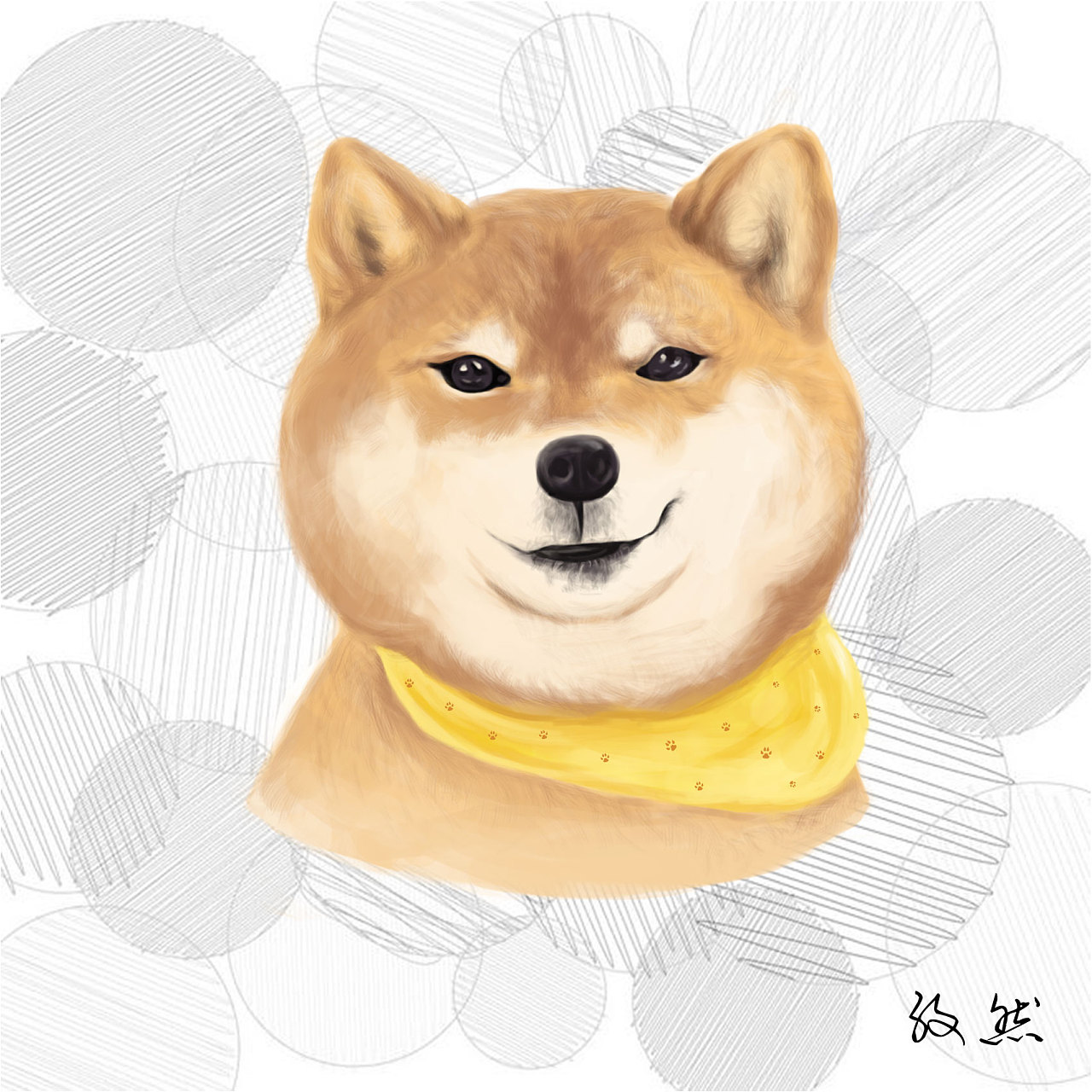 秋田犬|动漫|肖像漫画|l_star - 原创作品 - 站酷 (ZCOOL)