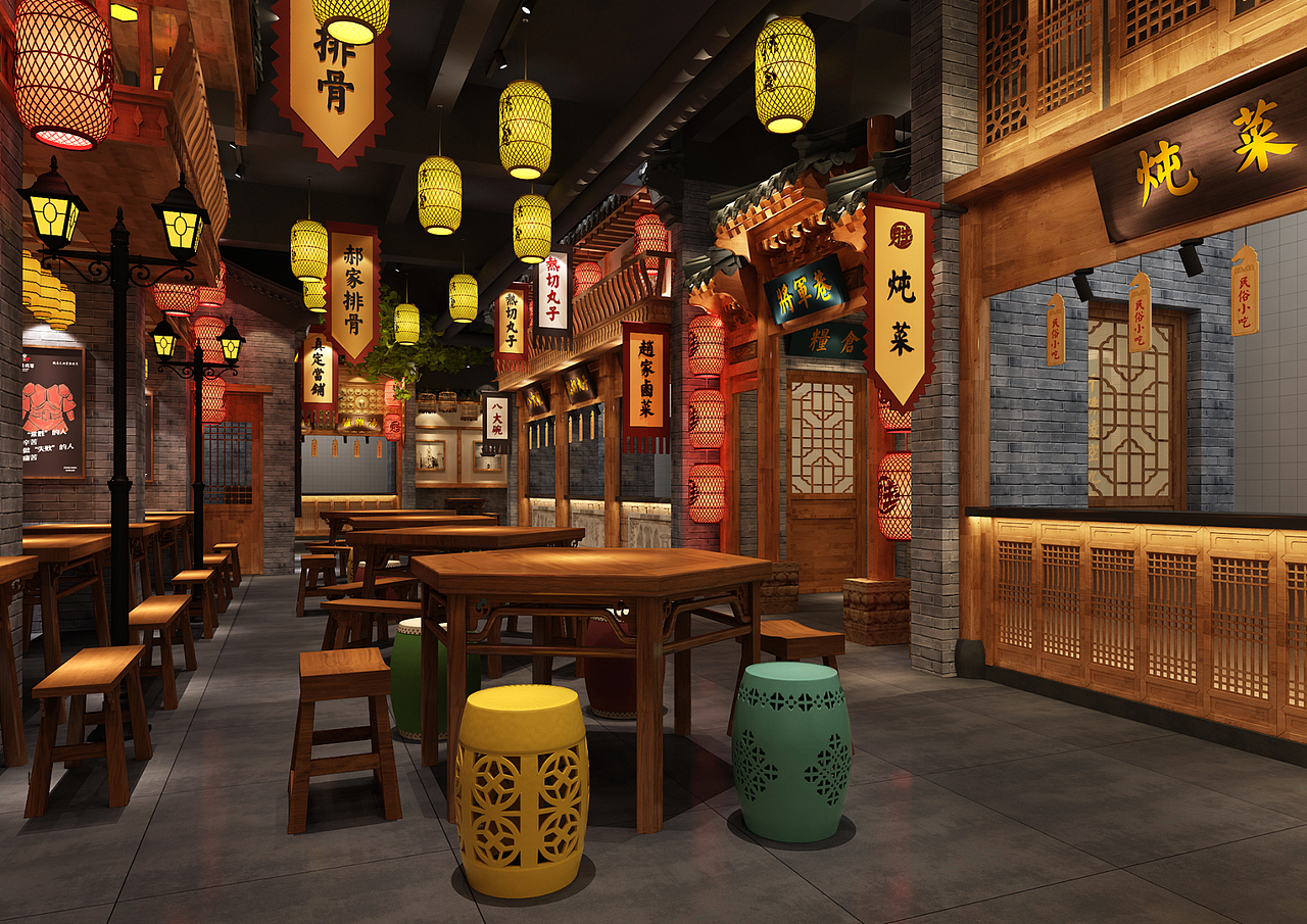 【真定 | 郝家排骨】百年老字号-品牌全案升级（图ZMjQzODM4NTE2） - 品牌 - 站酷设计师青蓝全案设计原创素材 - 站酷ZCOOL