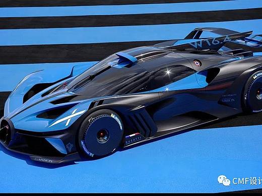 布加迪概念车Bolide，设计解析+多图欣赏