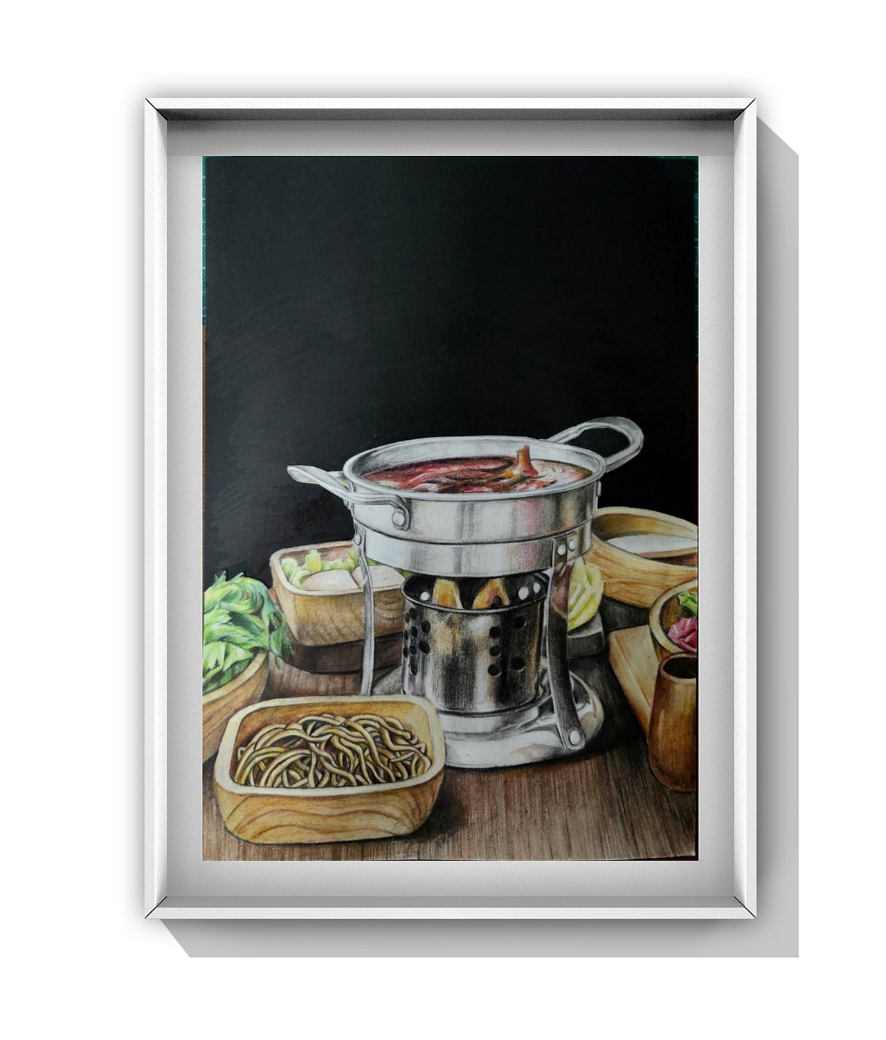 火鍋（圖ZMjM2NTY3MDgw） - 繪畫 - 站酷設(shè)計(jì)師可小萌kiko原創(chuàng)素材 - 站酷ZCOOL