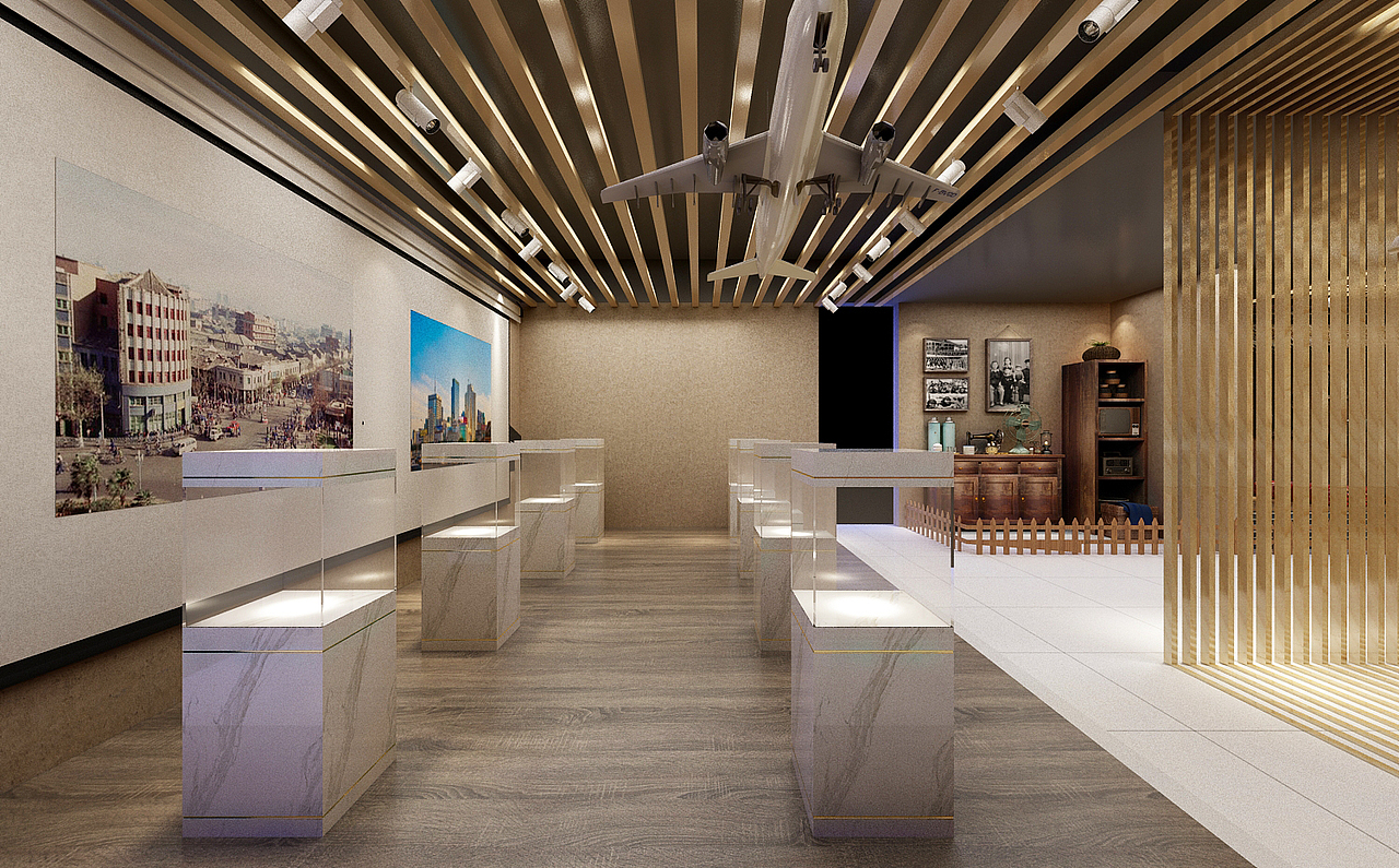 文化展厅 效果图设计 3D设计（图ZMjA4MjQwMDgw） - 建筑/空间 - 站酷设计师设计狮Ming原创素材 - 站酷ZCOOL