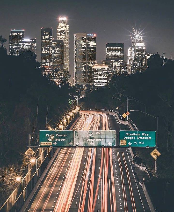 你看过陌生城市的夜景吗