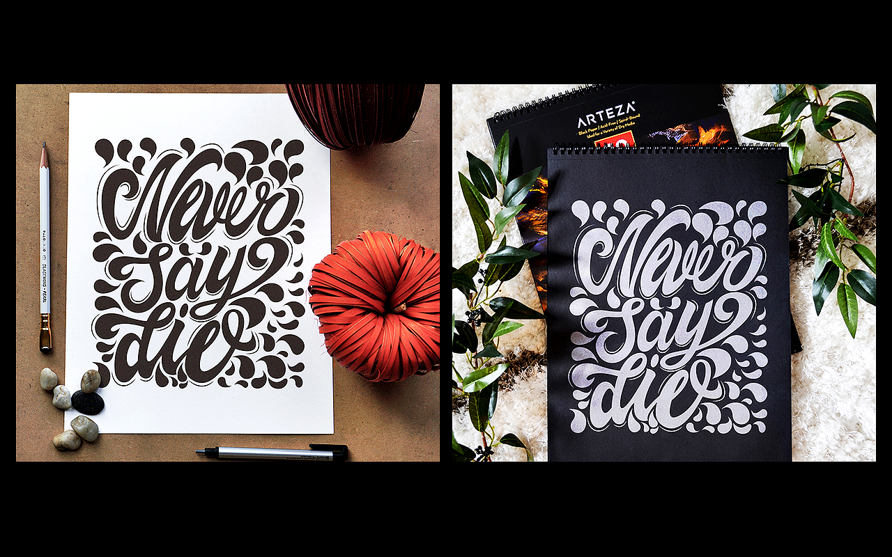 手写英文 —— Hand Lettering