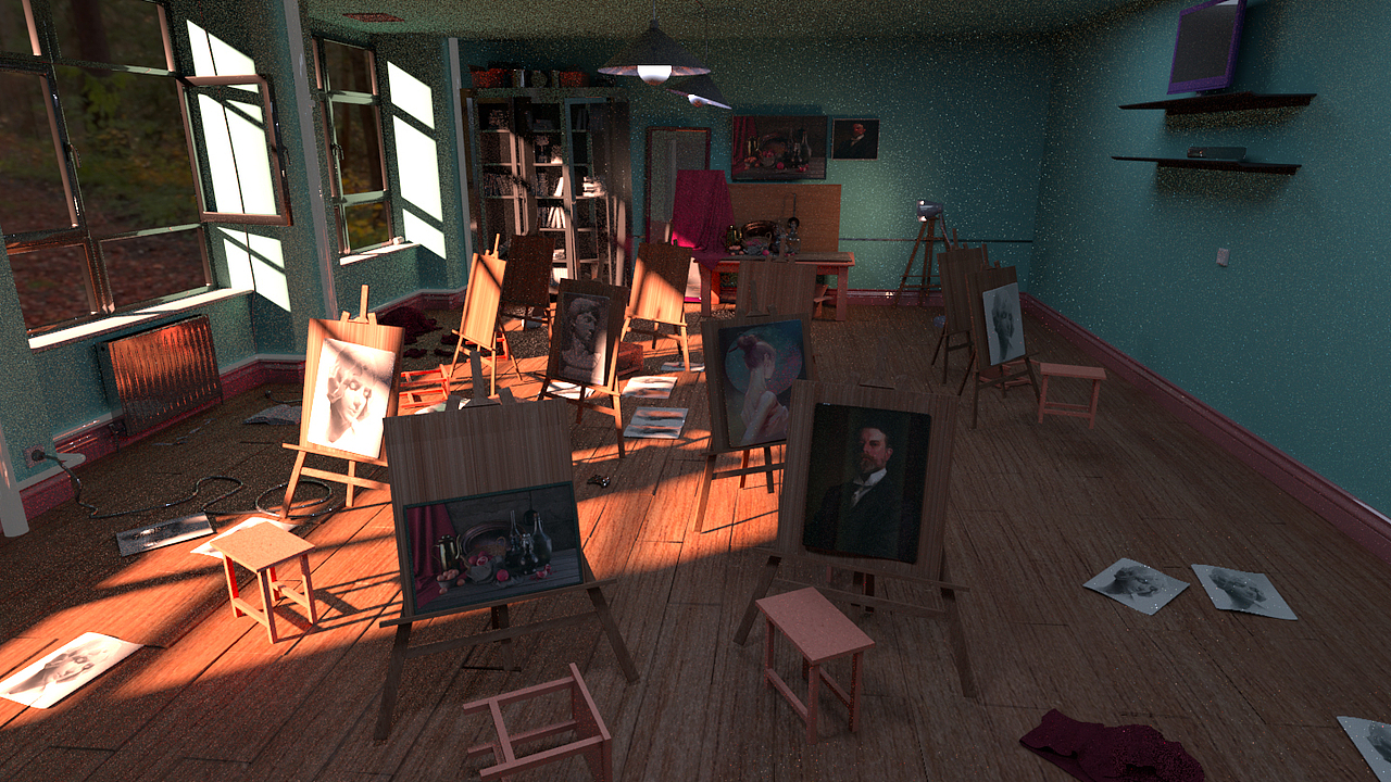 Maya阿诺德渲染练习