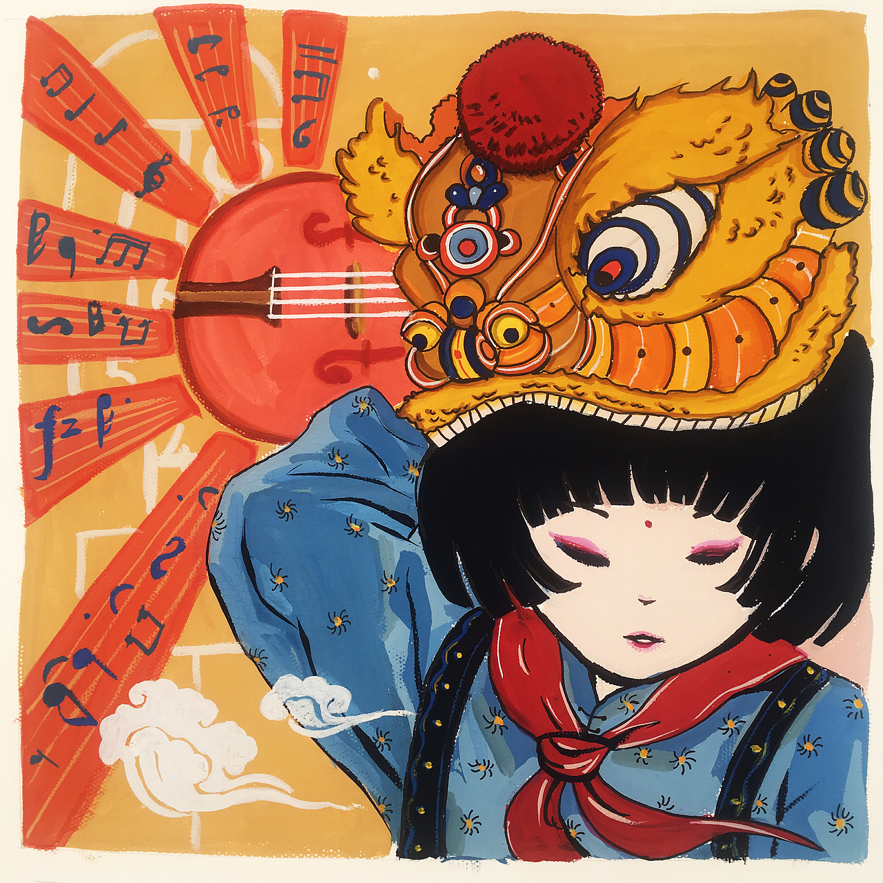 16年—17年视觉传达考研手绘（图ZMTE4OTUyMjE2） - 绘画 - 站酷设计师咖喱鱼丸Polly原创素材 - 站酷ZCOOL