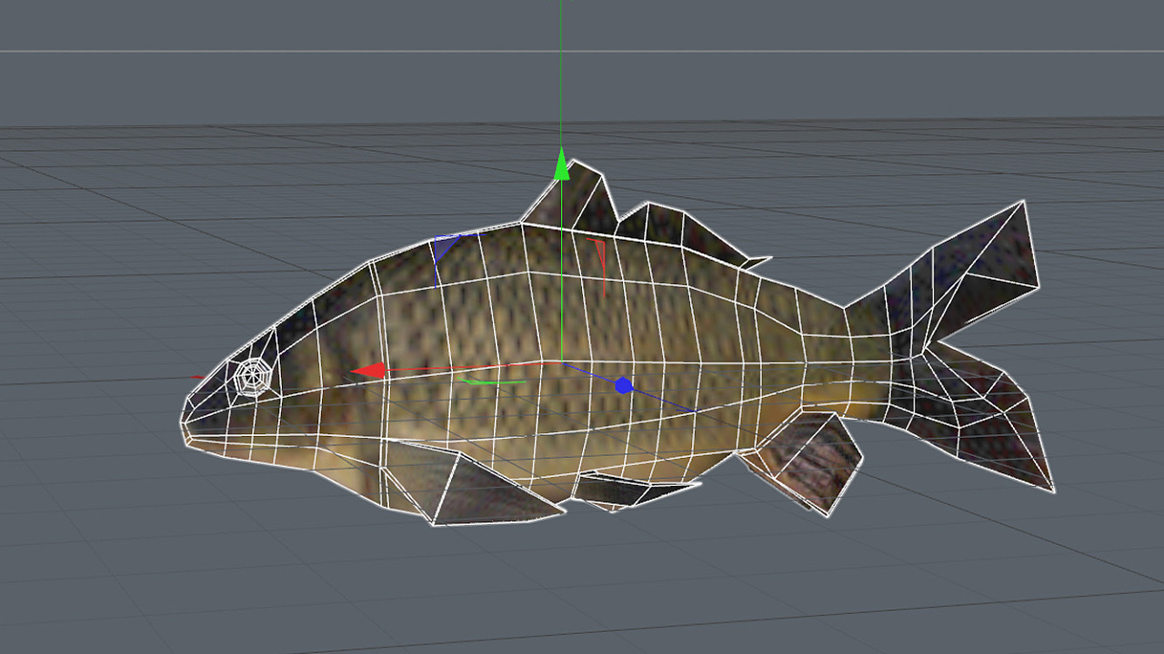 鱼|三维|人物/生物|lalianer - 原创作品 - 站酷 (zcool)