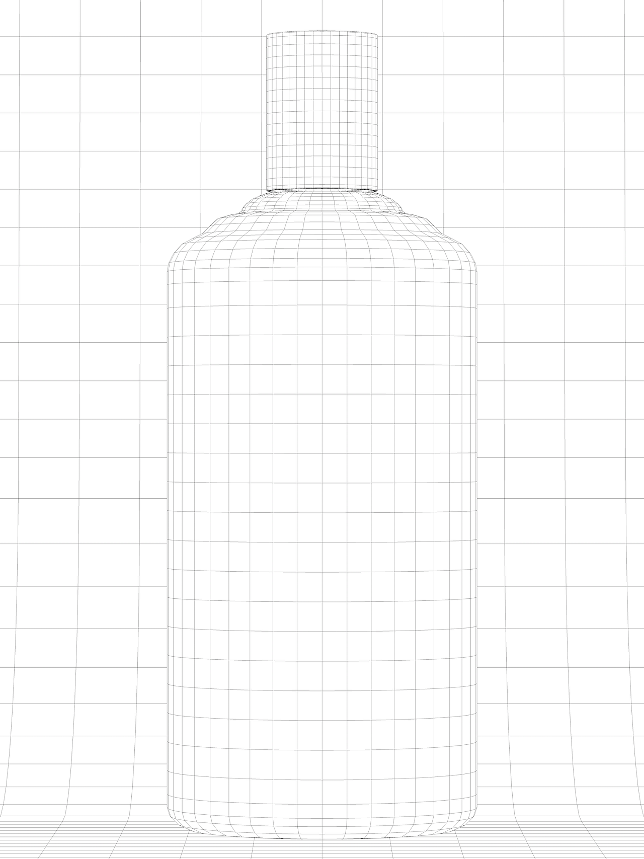 酒瓶材质建模渲染练习
