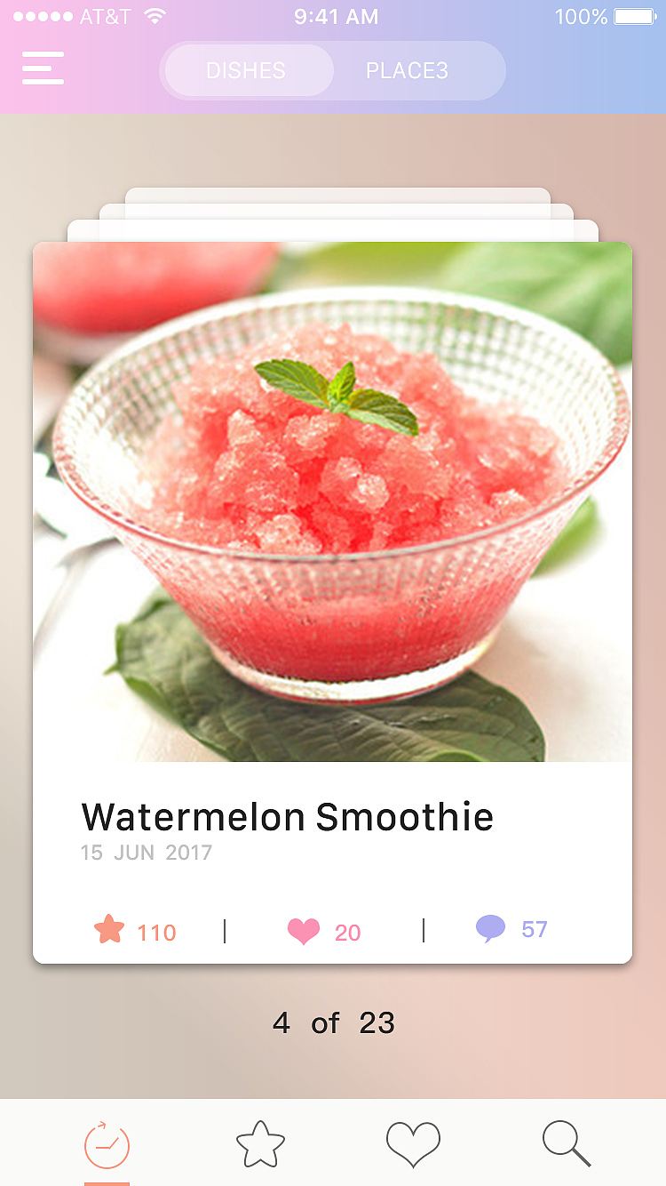 临摹的几个app页面