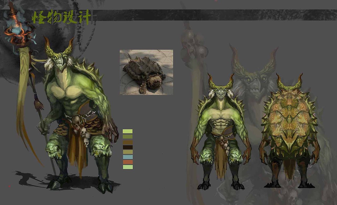 原画作品怪物设计1