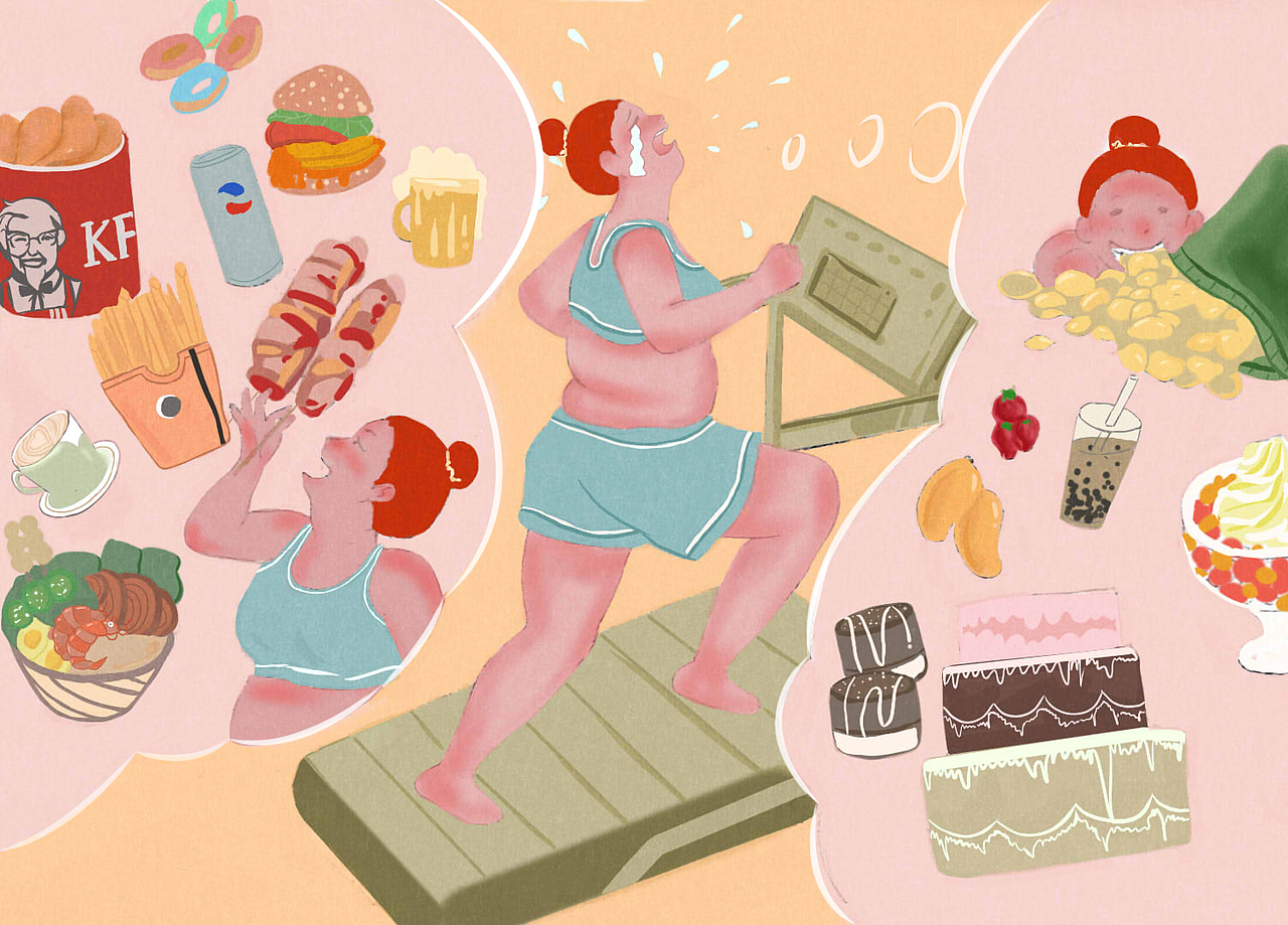 生活状态（图ZMTkwNDE5NzUy） - 创作习作 - 站酷设计师叁只zai原创素材 - 站酷ZCOOL